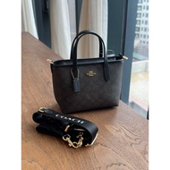 Mini City กระเป๋าถือผู้หญิงทรงคลาสสิก CW032 Old Flower Casual Tote Bag กระเป๋าสะพายข้าง