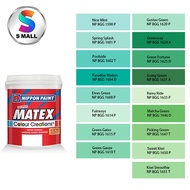(1598-1651) 5L Nippon Paint Interior Super Matex Delightful Greens & Blue Greens