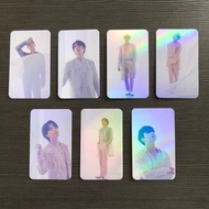 BTS Holographic Photocard