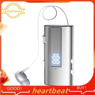 K92 Digital Bluetooth 6.0 Lavalier Business Headset Call 30h/Music 50h Reminder LED Display W/Mic Wi