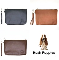 Hush Puppies simple lite Leather Pouch clutch handbag tas tangan pria wanita hss