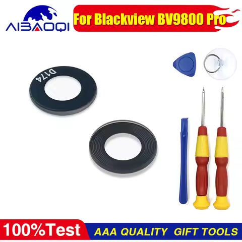 100% New Original Blackview BV9800 Pro BV7300 BV8200 Color 8 Shark 9 Wave 8C Camera Lens Repair Acce