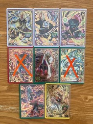 ($100 六張) 港版七龍珠英雄(BMT2 ) 4星卡 - BMT2-040 孫悟空：超宇宙/ BMT2-044 達爾：超宇宙/ BMT2-048 波加克/ BMT2-059 超17號/ BMT2-