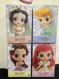 迪士尼 Disney 美女與野獸 白雪公主 仙度瑞拉 美人魚 Qp珍珠色全新（點擊賣家睇埋我其他貨品)