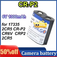 6V 1300mAh CR-P2 2CR17335 Toilet Sensor Disposable Battery for 17335 2CR5 CR-P2 CR6V Lithium Camera 
