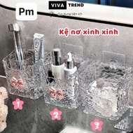 Toothbrush shelf, cosmetic shelf