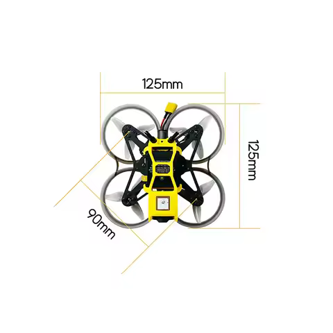 DarwinFPV CineApe20 Compatible with Pavo20 2-inch BWhoop FPV Drone M10 MINI GPS 1103 8000KV Motors F