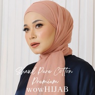 SHAWL COTTON PLAIN  💯 COTTON - On Point - ❤️ 50 COLOURS ❤️