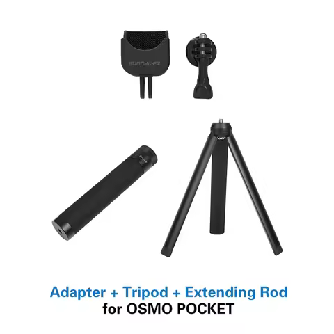 Metal Holder Selfie Stick Tripod Holder with Frame Base for DJI Osmo Pocket 1 /Pocket 2 Gimbal Camer