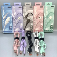 Fast charging 6A Macaron color charging cable data cable Micro v8 Type c