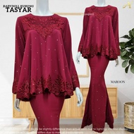 💥AFRINA KAMALIA norah BABYDOLL KURUNG💥2XL 3XL series plus size borong dresses murah baju raya