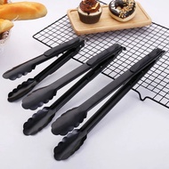 Black Tongs, Tongs, Tongs, Fried Food Tongs, Stainless Steel Cooking Tongs