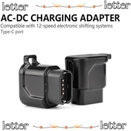 LETTER 4-Pin to Type-C Converter, Compact Fast Charging USB-C Bike Charger, Portable Waterproof LED 