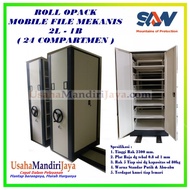 Roll O'Pack Mekanik Mobile File 24 Compartmen