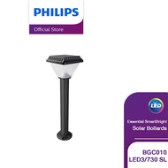Philips Lighting SmartBright Solar Bollards BGC010 LED3/730 SL โคมไฟทางเดินโซล่า BGC010 ทรงเหลี่ยม เสาสูง 60cm