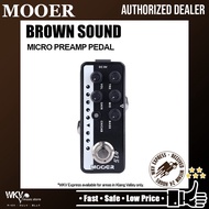 Mooer Brown Sound 015 Micro Preamp Pedal (BS 015)