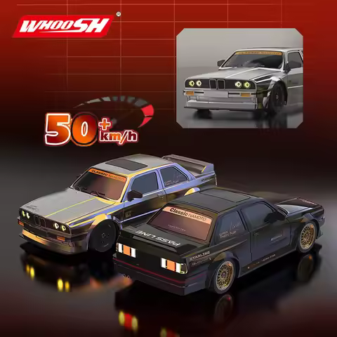 Whoosh E30 Pro Gyro Rc Drift Car Full Scale Throttle Direction 4x4 Speed Racer 50km/H Simulation Mod