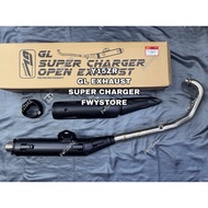 Y15ZR GL SUPER CHARGER EXHAUST 32MM 35MM 35x38MM 38x42MM 42x42MM 42MM CJ IPOH SUPER CHARGER