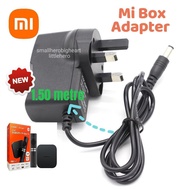 New 2025 Long Cable 1.5 metre Replacement Power Adapter for Mibox TV box adaptor Xiaomi TVBOX Player