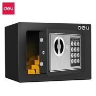 Deli Personal Safe Box Keypad Home Office Hotel Anti-Theft Money Security Safety Box Peti Besi 保险箱