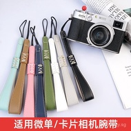 Camera wrist strap suitable for Nikon ZF Z30Sony ZV1Fuji XS10Canon m50Mirrorless camera black strap 