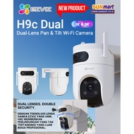 EZVIZ H9C Dual Lens Pan & Tilt 2K+2K Wireless Outdoor Smart Color Night Vision Camera