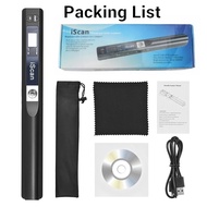 เครื่องสแกนเอกสารพกพา IScan ขนาด A4 Color สำหรับแปลงf ile JPGPDF to SD card เชือมต่อ USB 2.0 สูงส