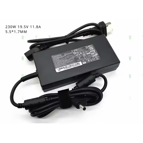 TTT Genuine Chicony 230W Charger for Acer Nitro 5 AN515-58-527S 5.5*1.7mm AC Adapter