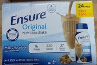 Ensure Original Nutrition Shake Strength and Energy Milk Chocolate 24 bottles