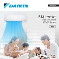 DAIKIN Inverter FTKF Series R32 1.0HP/1.5HP/2.0HP/2.5HP
