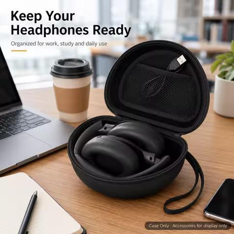 Hard Headphone Case For JBL Tune 520BT 510BT Compatible With TOZO HT3 Picun B8 JLab JBuds Lux ANC Be