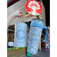 【2024 NEW 100% Original CHAGEE】LIMITED EDITION LIMITED STOCK Blue Theme Thermos Cup Stainless Steel 