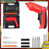 47PCS Foldable Li-ion Cordless Screwdriver Tool Kit/Cordless Drill Driver with LED Light