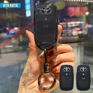 DTH TPU Remote Car Key Cover Case Fit for Toyota Vios 2023 Yaris Ativ Avanza Veloz Raize Keyless Aut