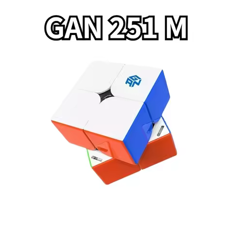 [Picube] GAN 251 M Pro 2x2 Magnetic Speed Cube Professional GAN Cube 251 AIR 251 Leap Cubo Puzzles G