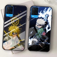 T-25 Naruto Tempered Glass Case for Realme Narzo 9 50 8 C2 C2s 8i Pro 5G Case