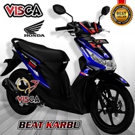 Decal Beat Karbu Full Body Stiker Beat Karbu Full Body Striping Beat Karbu Variasi Petronas 02