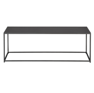 文記 - 鐵藝客廳茶几長方形桌子（黑色,長120cm*寬55cm*高40cm)#M292004421