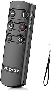 PHOLSY Wireless Remote Commander for Sony ILCE-a6100 a6400 a6600 a7M3 a7RM3 a7RM4 a7SM3 a9 a9M2 DSC-
