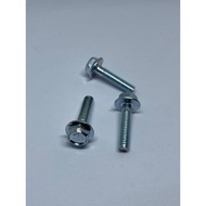 MESIN Flange Bolt Bolt, Engine Block Bolt, CVT Bolt, Cap Bolt Size m6, 25mm. key 10