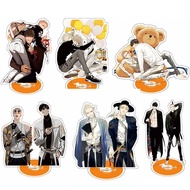 Keychain, standee Anime 19 Days Acrylic Kien Nhat, Trien Chinh Hi, Ha Thien and Mac Quan Son passion