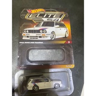 [Ready Stock Orphan] Hot Wheels Elite 64 Series BMW 318i Touring White Touring Alloy Material 1/64 S