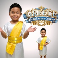 Greece boy costume for united nation event