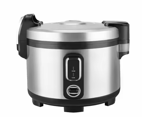 120V 6L 35 Cups Uncooked and 60 Cups Cooked 5kg Rice Big Commercial Electric Rice Cooker for Europe 
