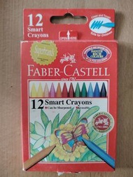Faber-Castell 12色 Smart Crayons 蠟筆