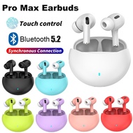 TWS Pro Max Fone Bluetooth Earphones Wireless Headphones with Mic Touch Control Wireless Bluetooth Headset
