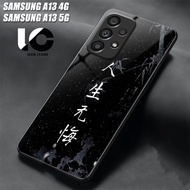 Softcase SAMSUNG Galaxy A13 4G Casing SAMSUNG Galaxy A13 5G Case Glossy Casing Shiny Glass Protector