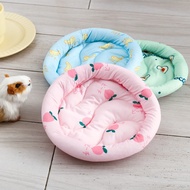 Ice Silk/ PP Cotton Small Pets Round Mat Guinea Pig 小宠垫子