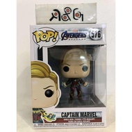 (R&G2) Funko POP Avengers End game - Captain Marvel (576) with Boss Protector