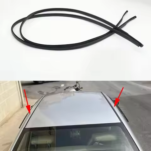 1/2PCS Car Roof Rubber Drip Side Moulding Seal 75552-0D082 75551-0D132 For Toyota Yaris Hatchback 20